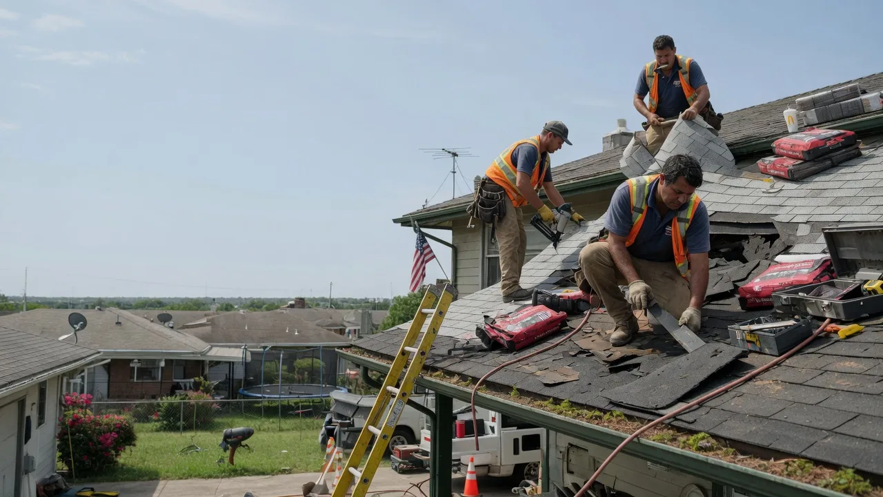 Roof Repair in Rice, TX near me